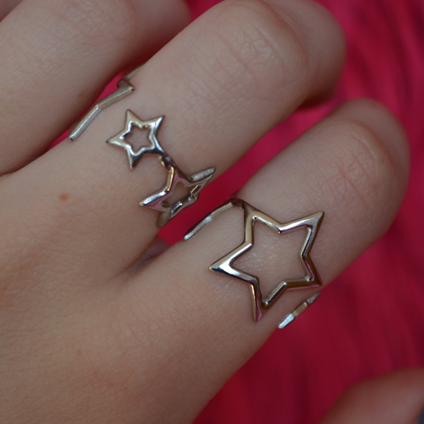 Gradiant Star Ajustable Ring