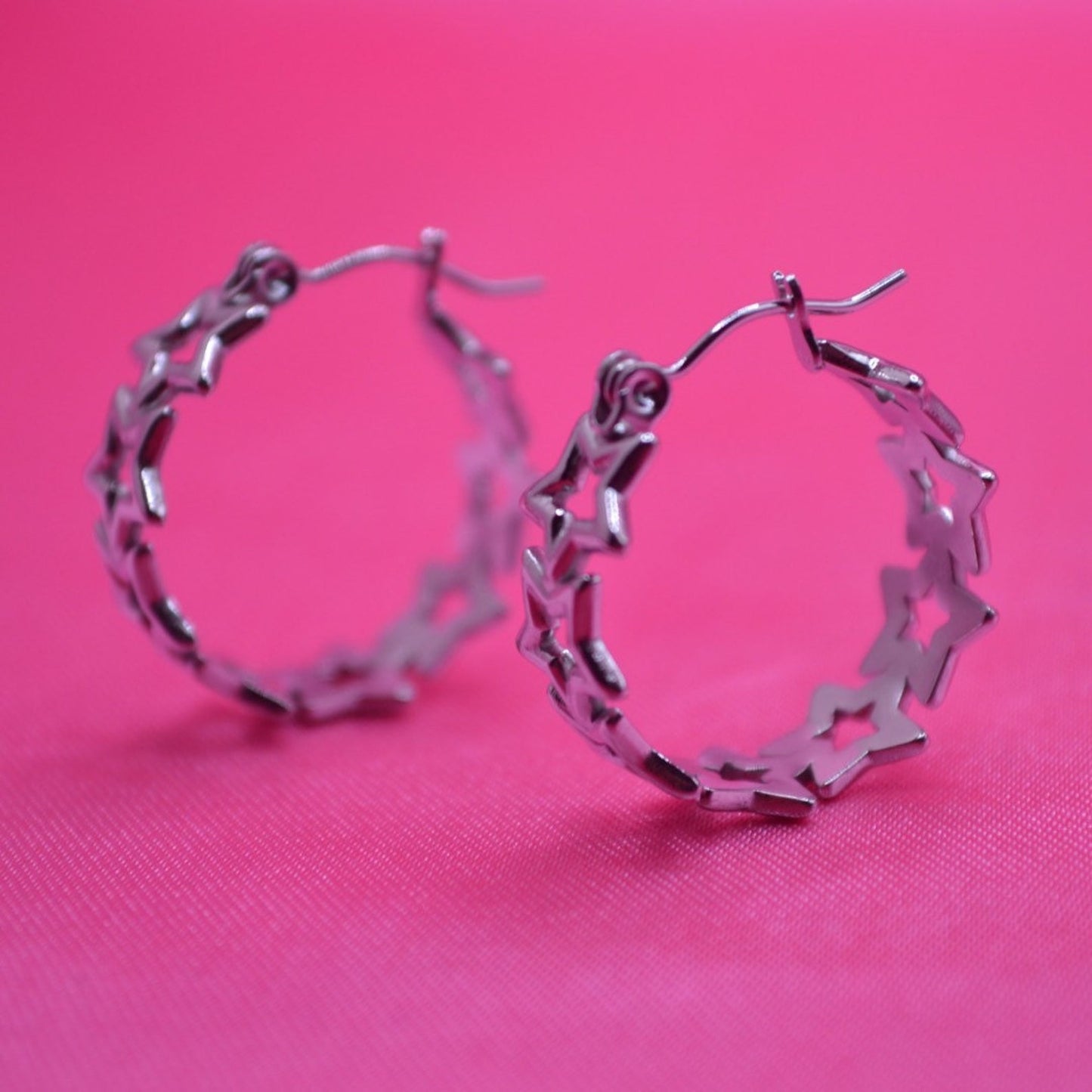 Star Chain Hoops