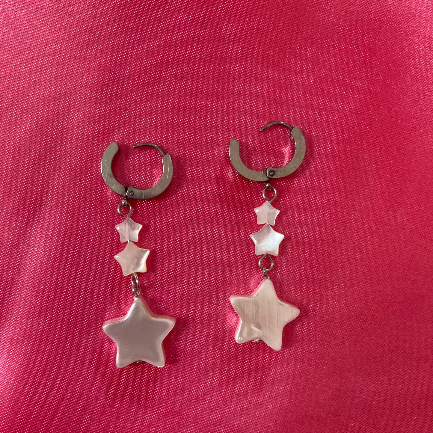 Star Freshwater Shell Huggies