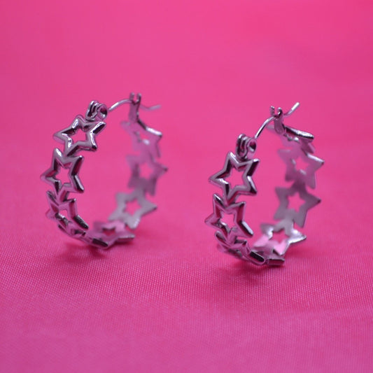 Star Chain Hoops