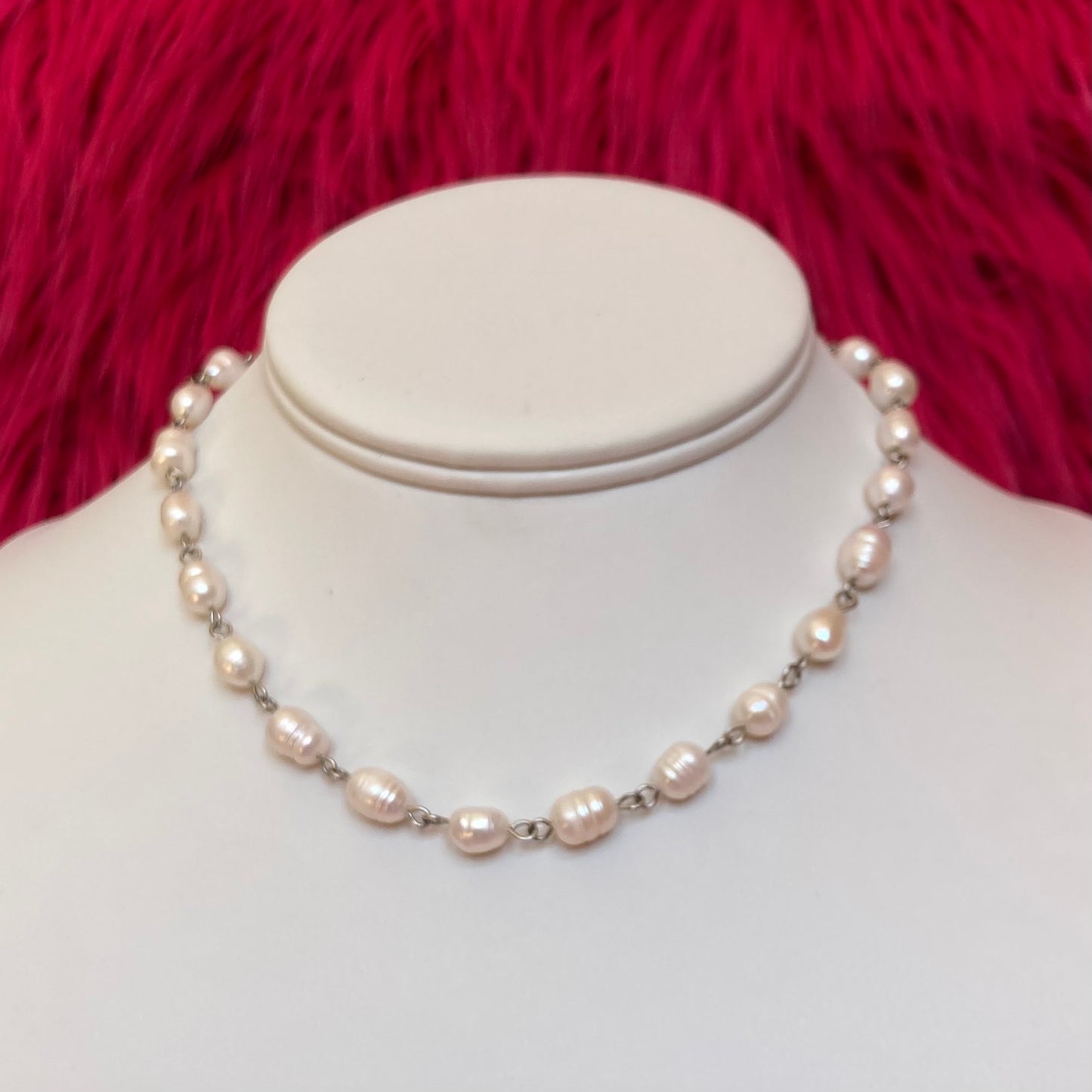 Freshwater Pearl Chain Necklace